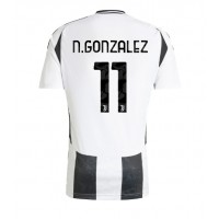 Billiga Juventus Nicolas Gonzalez #11 Hemma fotbollskläder 2024-25 Kortärmad